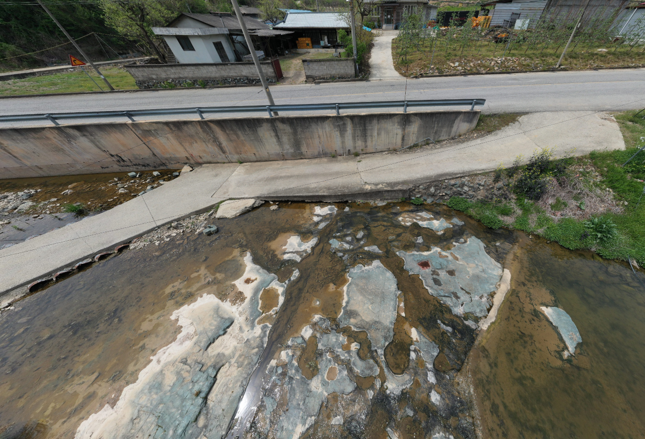 신흥리 공룡발자국 화석산지 이미지